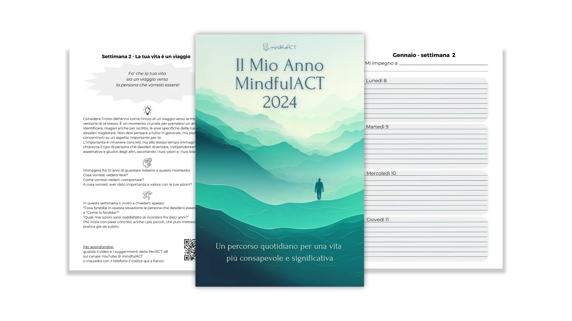 "Il Mio Anno MindfulACT 2024" - agendia/diario